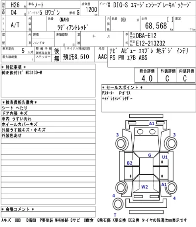 Nissan NOTE
