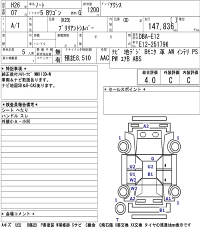 Nissan NOTE