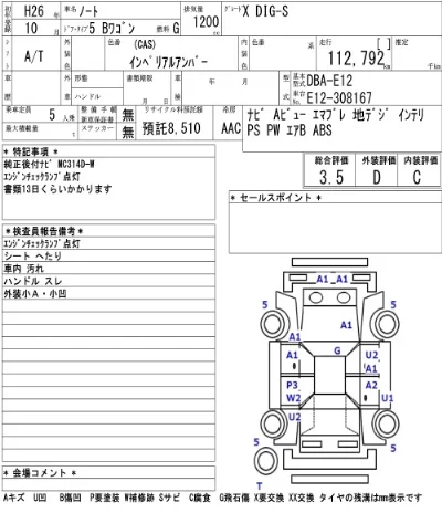 Nissan NOTE