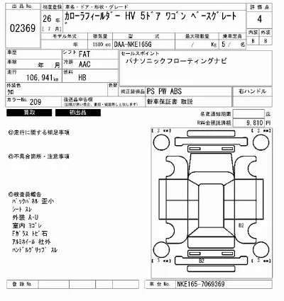 Toyota Corolla Fielder