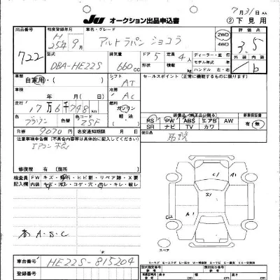 Suzuki ALTO LAPIN