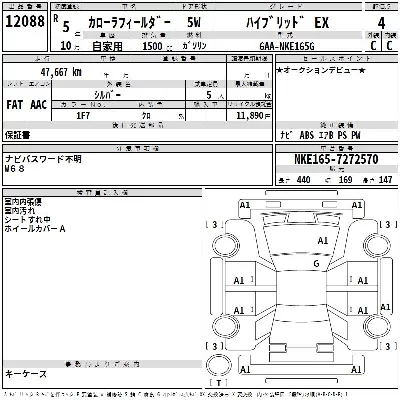 Toyota Corolla Fielder