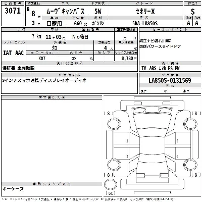 Daihatsu MOVE CANBUS