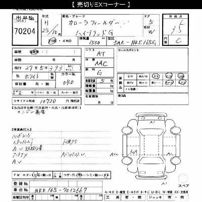 Toyota Corolla Fielder
