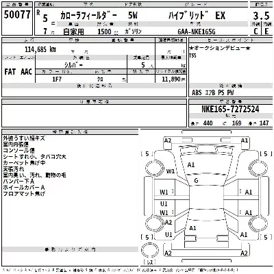 Toyota Corolla Fielder