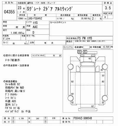 Mitsubishi FUSO SUPER GREAT
