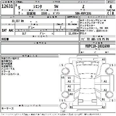 Toyota Sienta