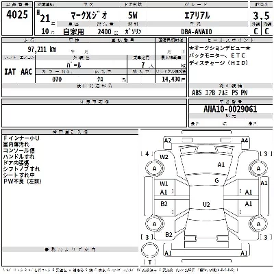 Toyota Mark X Zio