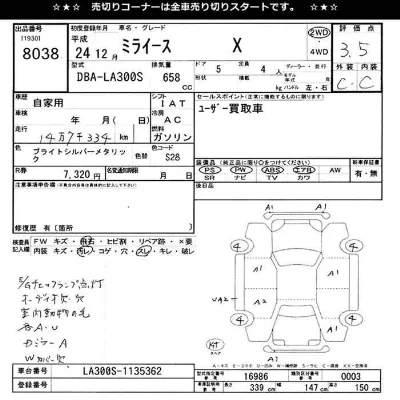 Daihatsu MIRA E S