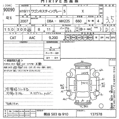 Suzuki WAGON R STINGRAY
