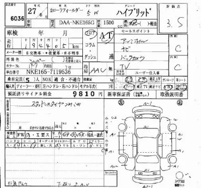 Toyota Corolla Fielder