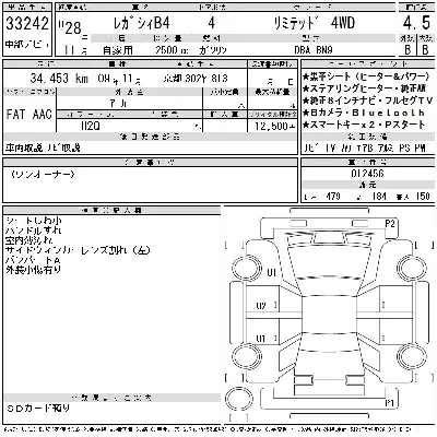 Subaru LEGACY B4