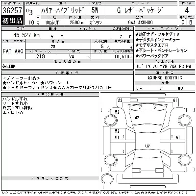 Toyota HARRIER HYBRID