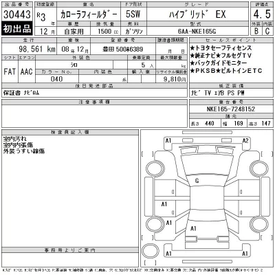 Toyota Corolla Fielder