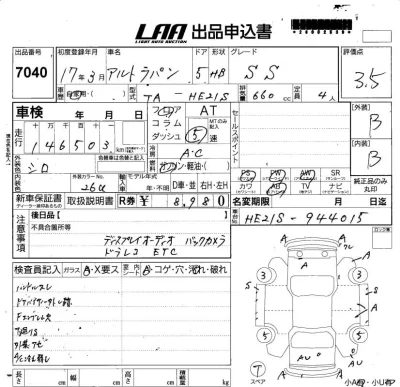 Suzuki ALTO LAPIN