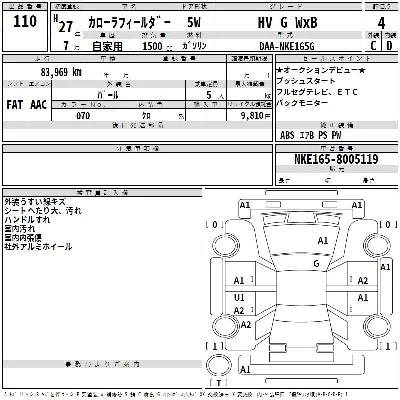 Toyota Corolla Fielder