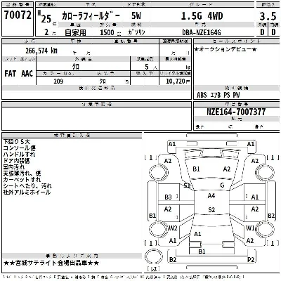 Toyota Corolla Fielder