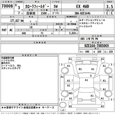 Toyota Corolla Fielder