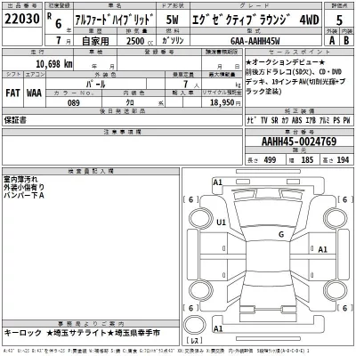 Toyota ALPHARD HYBRID
