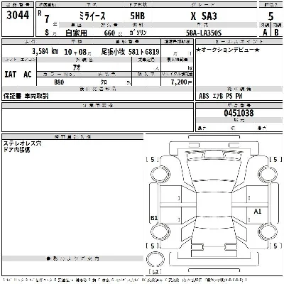 Daihatsu MIRA E S