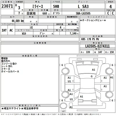 Daihatsu MIRA E S
