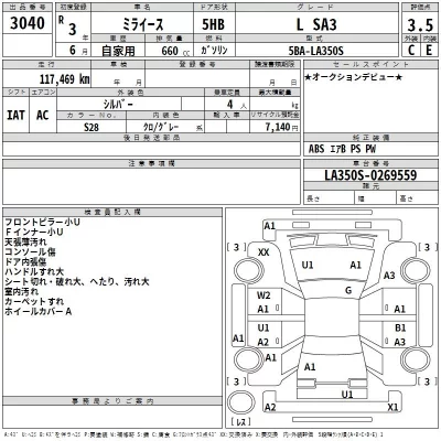 Daihatsu MIRA E S