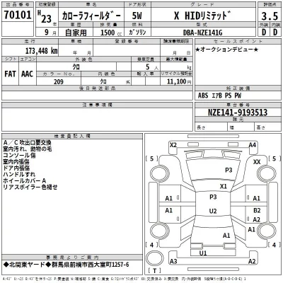 Toyota Corolla Fielder