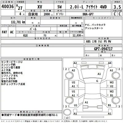 Subaru SUBARU XV