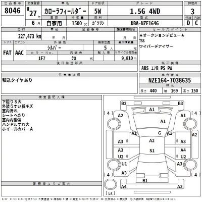 Toyota Corolla Fielder