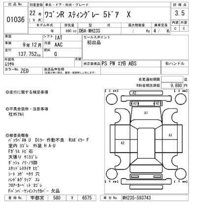 Suzuki WAGON R STINGRAY