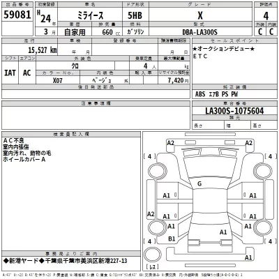 Daihatsu MIRA E S