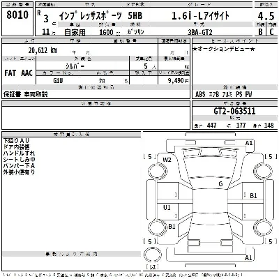 Subaru IMPREZA