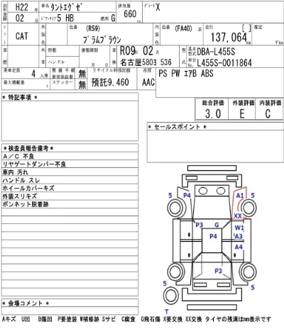 Daihatsu TANTO EXE