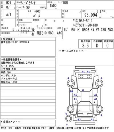 Nissan TIIDA LATIO