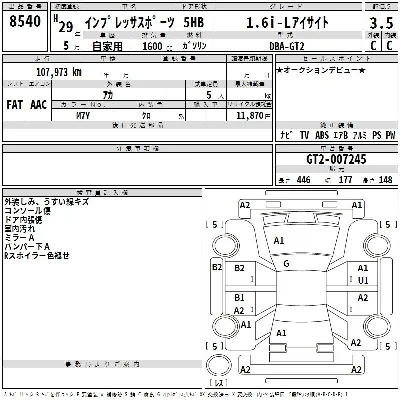 Subaru IMPREZA