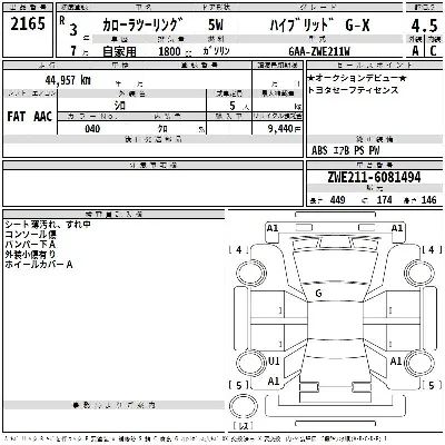 Toyota Corolla Wagon