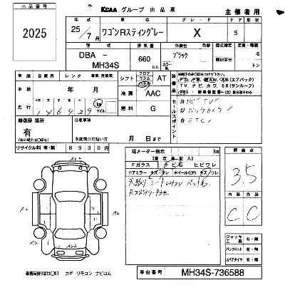 Suzuki WAGON R STINGRAY