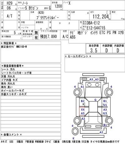 Nissan NOTE