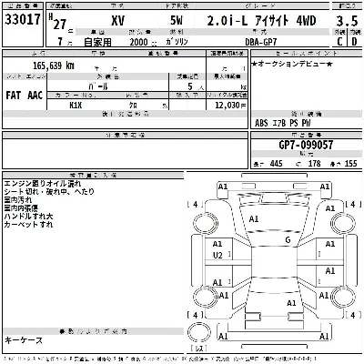 Subaru SUBARU XV