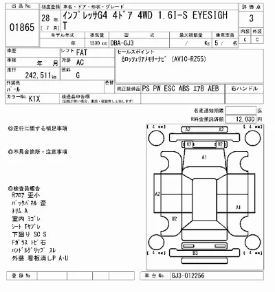 Subaru IMPREZA