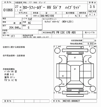 Toyota Corolla Fielder