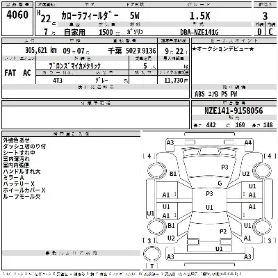 Toyota Corolla Fielder
