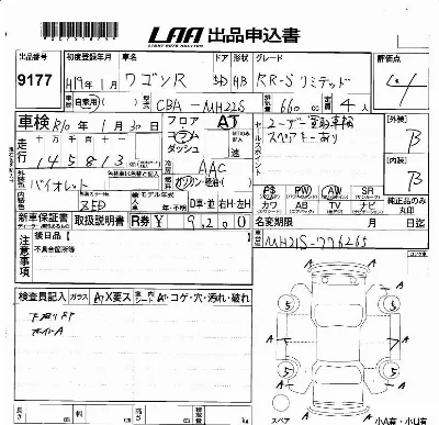 Suzuki WAGON R RR
