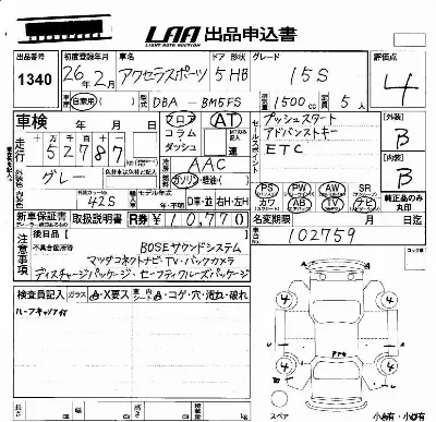 Mazda AXELA SPORT