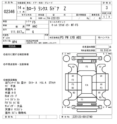 Toyota Corolla Runx
