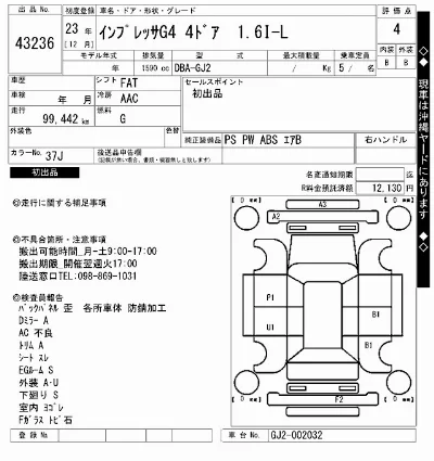 Subaru IMPREZA