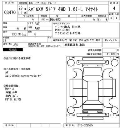 Subaru SUBARU XV