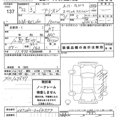 Toyota Allion