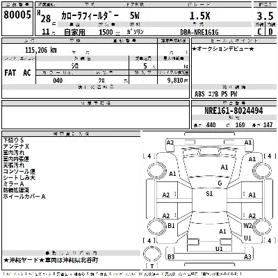 Toyota Corolla Fielder