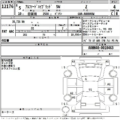 Toyota ALPHARD HYBRID
